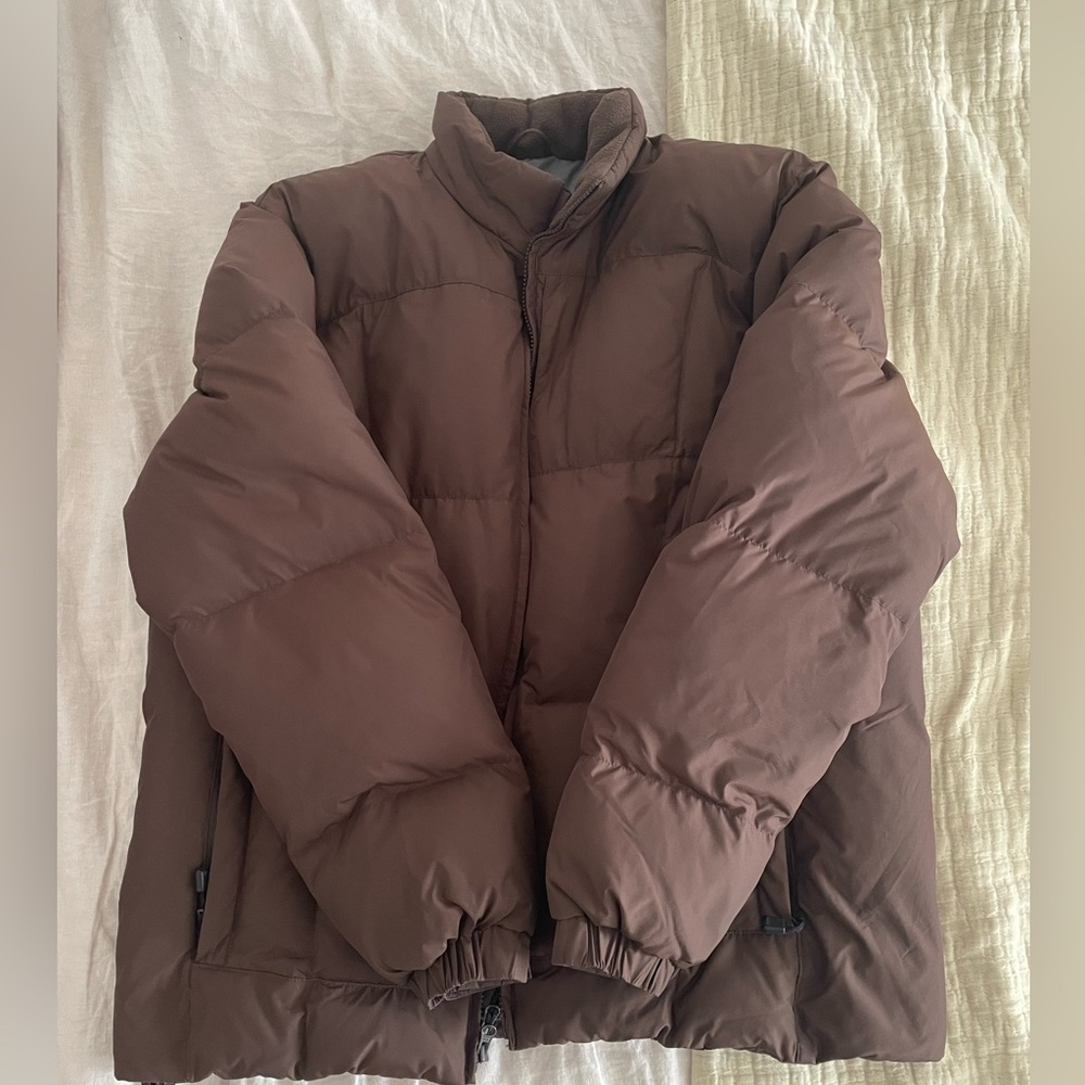 NWOT Eddie Bauer Men’s Down Jacket in Chocolate Brown
